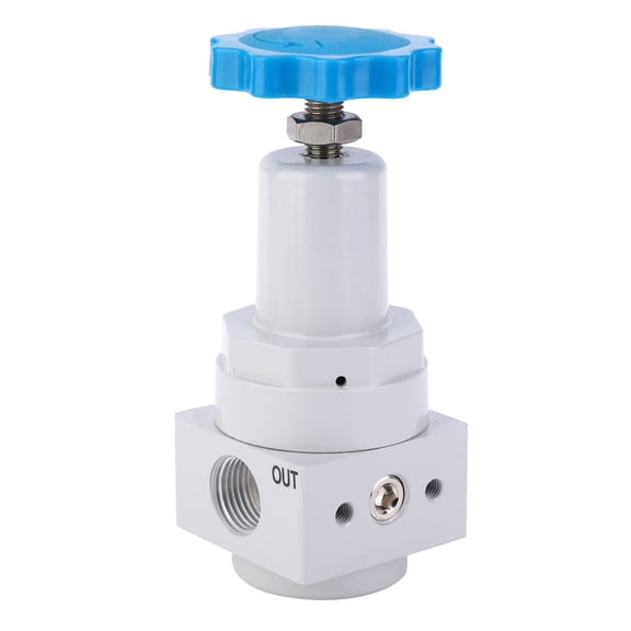 M Buder High Pressure Valve 1/2in BSPT Female Pneumatic Air Pressure Regulation Valve Heavy Duty Regulating Controller for Industrial Air Compression Systems