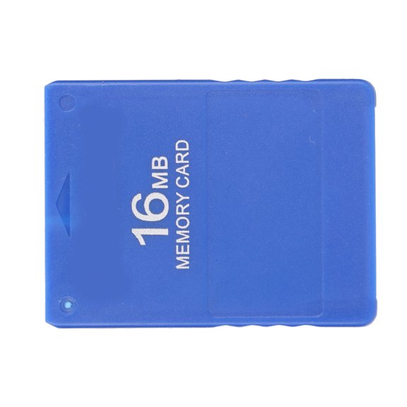 M Buder High Speed 16MB Gaming Memory Card Sturdy Portable Game Component Easy to Use Plug and Play Console Storage Data Saver Blue Color Approx 5 inches / 12.7 cm Length Essential Accessory