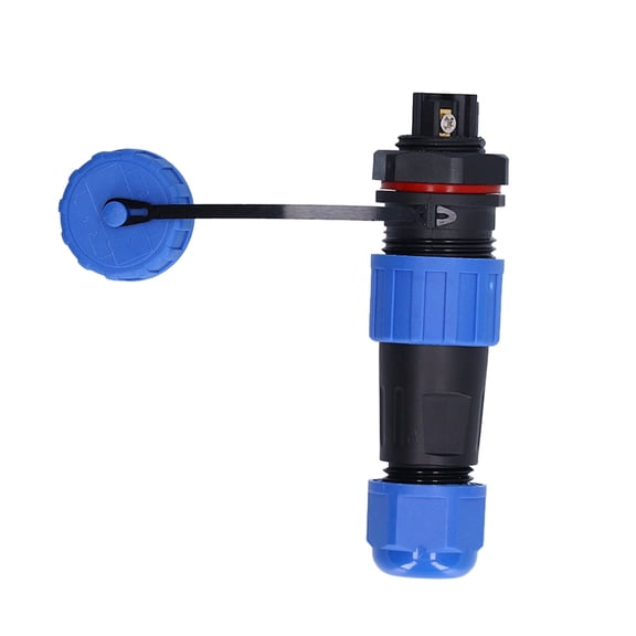 M Buder IP68 Waterproof Aviation Plug Socket Set LP16 3Pin Weld Free Back Nut Type Male Female Butt Terminal 250V 10A Heavy Duty Circular Power Aviation Connector Socket and Plug Adapter 3 Cores