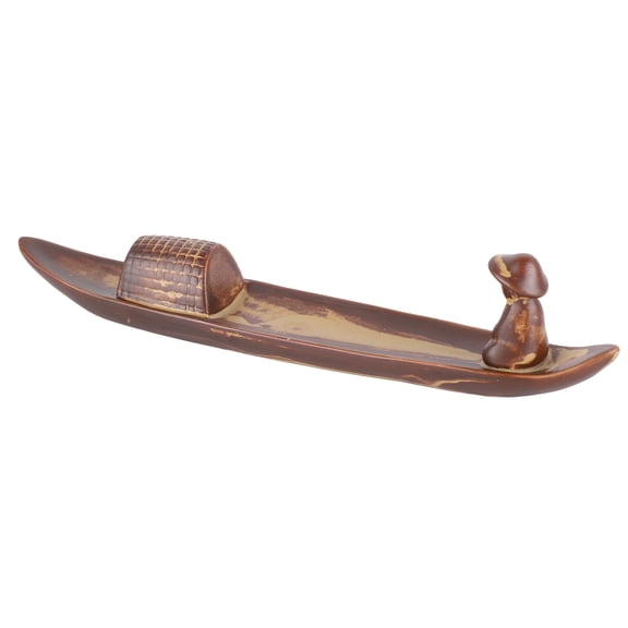 M Buder Incense Holder Stand Elegant Beautiful Ceramic Incense Stick Holder for Home Ornament Decoration, 11 inches / 28 cm