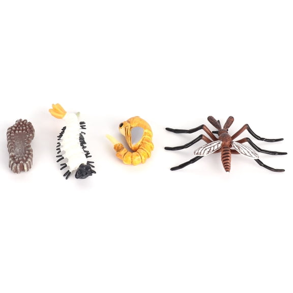M Buder Insect Life Cycle Figurines Vinyl Ant Growth Model Toy Educational Mosquito Life Cycle Kit Simulation Biological Science Models and Kits for Kids, 10 inches / 25.4 cm