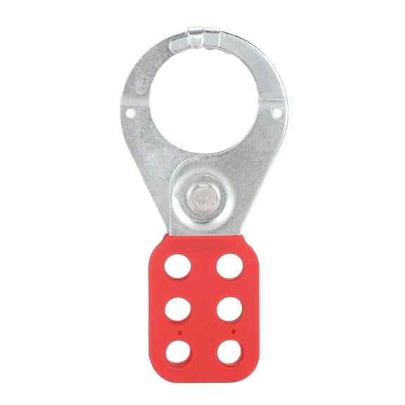 M Buder K22 Lock Out Tag Out Hasp 6 Holes Steel Industrial Security Padlock Tagout Device 1 Count