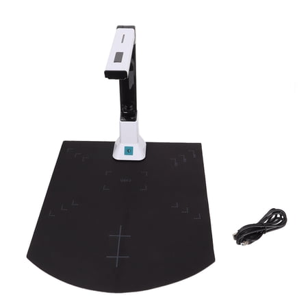 M Buder KC5M01 Document Camera 8 Million Pixels HD A4 Auto Focusing USB Scanner for Files, Notes, ID Cards, and 3D Objects (15 x 4.3 x 3.9 inches / 38 x 11 x 10 cm)