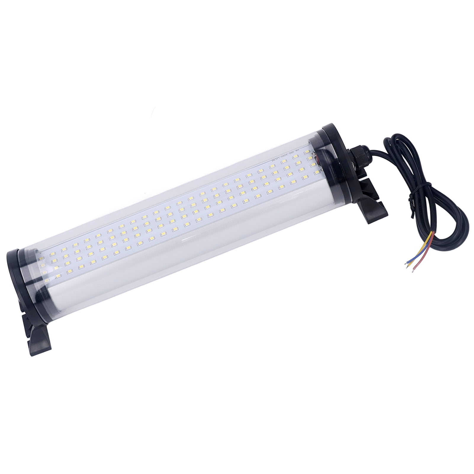 M Buder LED Work Light 10W 1050 Lumen IP66 Water and Oil Proof Explosion Proof Machine Tube Lamp Fixture for Workshop Factory Garage, Hardwired 220V 13.4 Inches / 34 cm