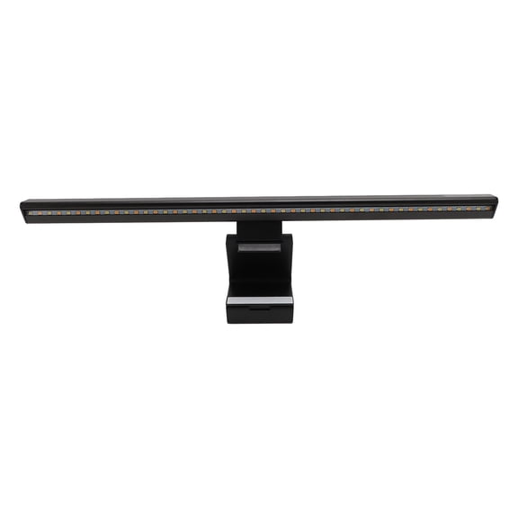 M Buder Laptop Light Bar Eye Protect USB Powered LED Screen Lamp Touch Control 15 Lighting Modes Aluminum Alloy Desk Lamp Bar with Clip for Computer Office Gaming Space Saving No Glare Black 16.54 in
