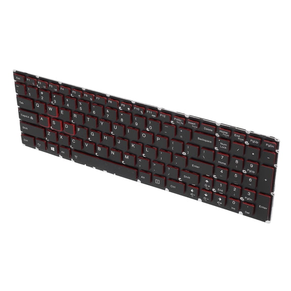 M Buder Laptop Replacement Keyboard 102 Keys for Lenovo Savior Y700-17ISK Y700-15ACZ Y700-15ISK ABS Aluminum Alloy Strong Compatibility Easy Operate 14.96 inches / 38 cm