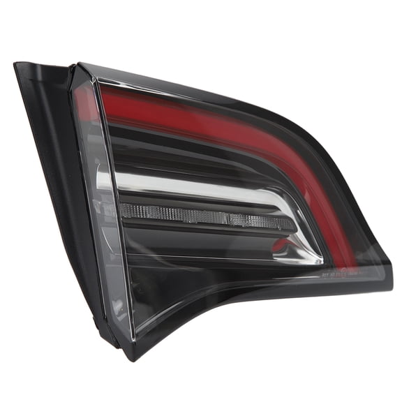 M Buder Left Side Trunk Inner Tail Light Waterproof Assembly, OE 1502088-00-B Replacement for Tesla Model 3 and Model Y 2021-2023, Red/Clear, 9.84 inches / 25.0 cm Length