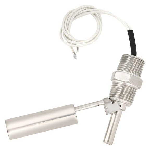 M Buder Liquid Water Level Float Sensor Switch Side-Mounted 304 Stainless Steel 1/2NPT Male Thread DC0-110V Water Level Controller for Dispensers, Heaters, Solar Energy, Humidifiers