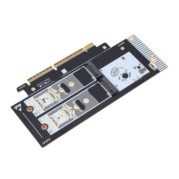 M Buder M.2 NVME to Pcie 5.0 X8 Expansion Card High Speed PCIe Splitter Adapter Card for Computer, 8.27 in / 21 cm