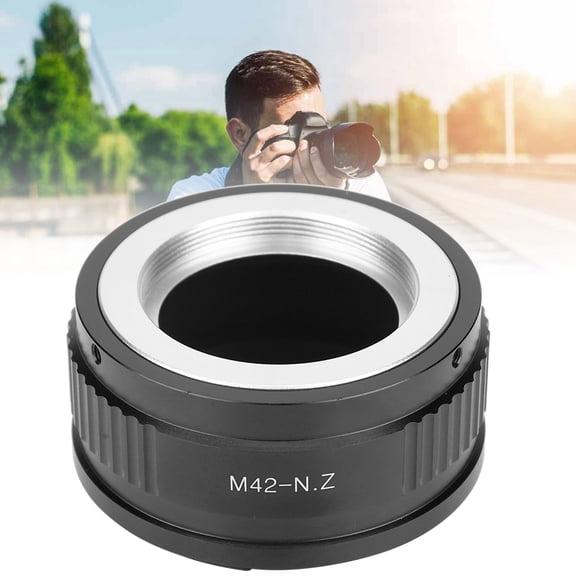 M Buder M42-Z Lens Mount Adapter Ring for M42 Mount Lenses to Nikon Z Mount Z6 Z7 Cameras 3.15 inches / 8 cm