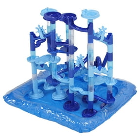 M Buder Marble Run Sets Funnel Slide DIY Water Play Maze Ball Track Building Blocks Interactive Educational STEM Toy for Kids (12.6 in / 32 cm) [cite: 1, 12]