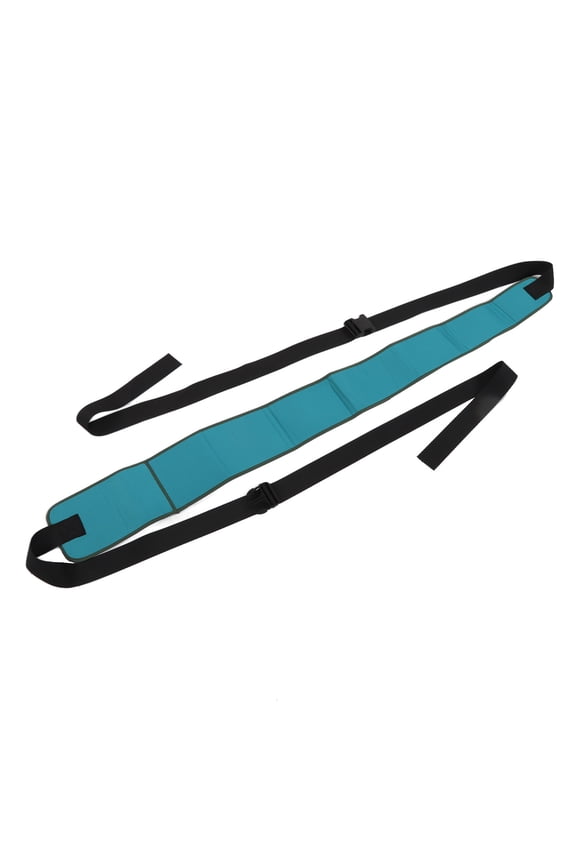 Medical Bed Restraint Strap High Strength Adjustable Buckle Wheelchair Safety Belt Anti Fall Bed Restraint Belt for Patients and Elderly - 57 inches / 144.8 cm Length Blue