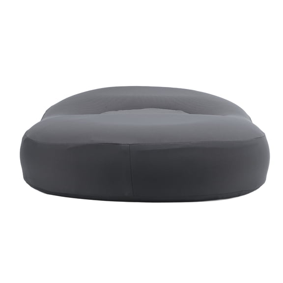 M Buder Memory Foam Pillow Detachable Round Hole Ergonomic Neck Support Pillow for Sleeping, Washable Breathable Neck Pillow for Adult Travel and Home Use, Dark Gray, Oversized 25.19 inches