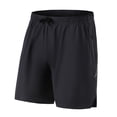 thumbnail image 1 of M Buder Men's 2-in-1 Mountain Bike Shorts Quick-Dry Cycling Riding Pants with Shock Absorbing Padding, Black Medium. Excellent for Outdoor Hiking, Riding, and Commuting in All Weather Conditions., 1 of 9