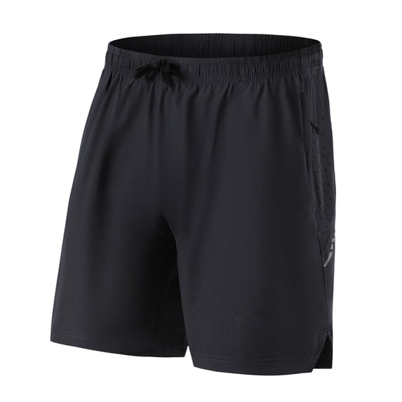 M Buder Men's 2-in-1 Mountain Bike Shorts Quick-Dry Cycling Riding Pants with Shock Absorbing Padding, Black Medium. Excellent for Outdoor Hiking, Riding, and Commuting in All Weather Conditions.