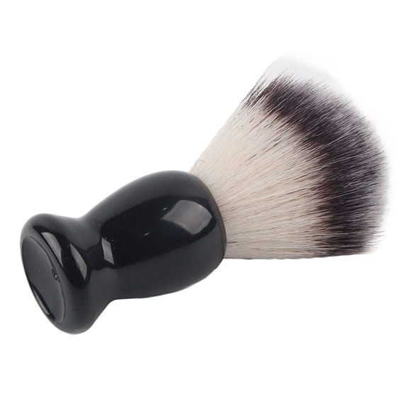 M Buder Men's Premium Nylon Bristle Shaving Brush, Lightweight Ergonomic Handle Grooming Tool for Barber Salon & Home Use, Quick-Drying Face Cleanser, 4 inches / 10 cm