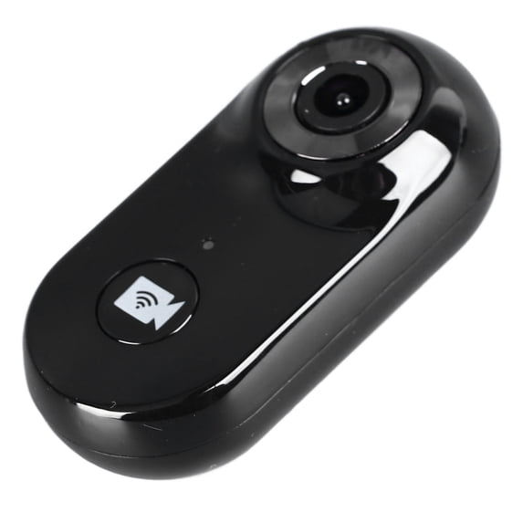 M Buder Micro Mini Camera Wireless WiFi HD 1080P Video Recorder Portable Thumb Action Camera with Mount Clips for Sports Motorcycle Riding Pet Monitoring Black (3.94 inches / 10 cm)