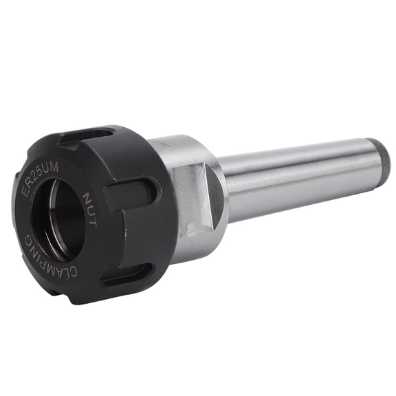 M Buder Milling Collet Chuck Tool Holder 40CR MT2 ER25 M10 1-16mm Clamping Range Heavy Duty CNC Drilling Accessory 5.12 inches / 13 cm Multi-Purpose Industrial Equipment Parts