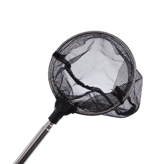 M Buder Mini Adjustable Telescopic Fish Tank Aquarium Shrimps Landing Net Round Shape (10.6 inches / 27 cm)