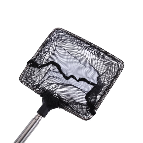M Buder Mini Adjustable Telescopic Fish Tank Aquarium Shrimps Landing Net Square Shape (10.6 inches / 27 cm)