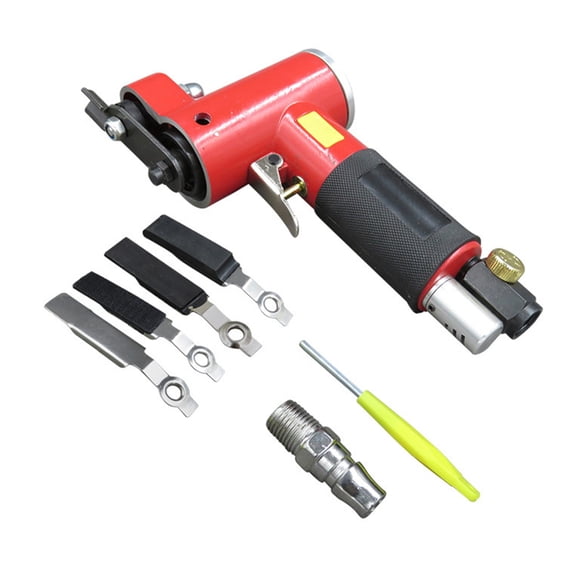 M Buder Mini Straight Line Air Sander Random Orbital Handheld Polisher for Wood and Metal (9.45 inches / 24 cm)