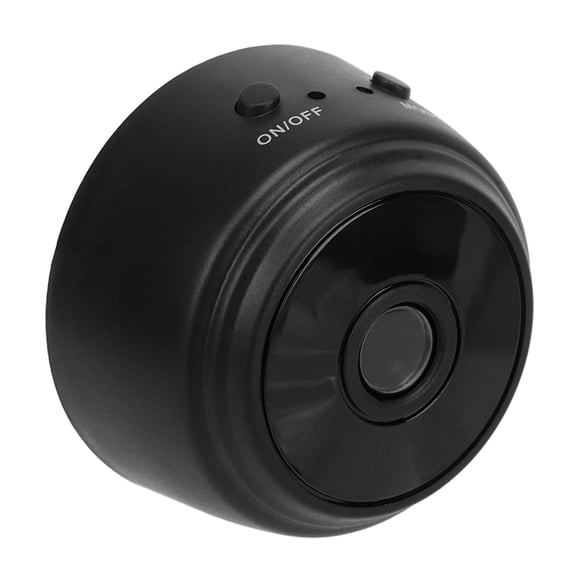 M Buder Mini WiFi Camera 1080P HD APP Remote Control Night Sight Hidden Camera for Home Security Black (3.88 oz / 110 g) 5.91 inches / 15 cm