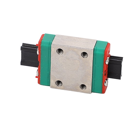 M Buder Miniature Linear Rail Slide Block MGN7C Motion Guide Slider For 3D Printer Accessories Machine Tools Robotics Engineering CNC Router Parts Precision Alloy Steel Component Interchangeable