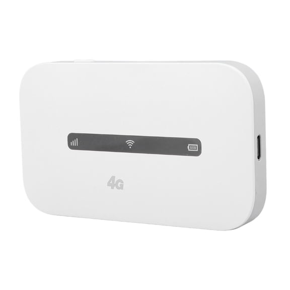M Buder Mobile 4G Router Hotspot, Portable Wireless Wi-Fi Travel Modem with 3000mAh Battery, Supports 8-10 Users, Micro SIM Card Slot, Asian Version (5.12 inches / 13 cm)
