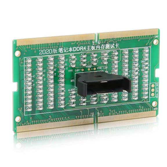 M Buder Motherboard Tester Laptop DDR4 Memory Slot Interface Analyzer Card with Light Indicators Forward Reverse Maintenance Detector