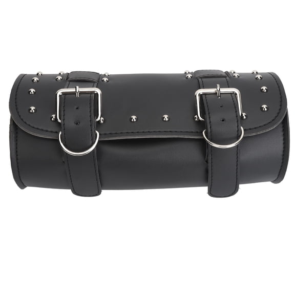 M Buder Motorcycle Tool Bag Waterproof Universal Retro Synthetic Leather Front Rear Luggage Pouch 11.8 inches / 30 cm