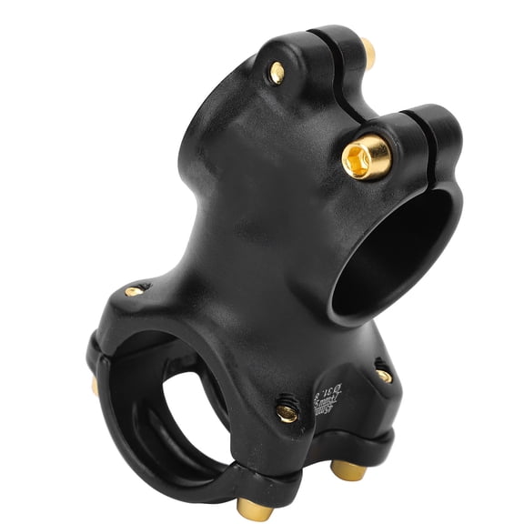 M Buder Mountain Bicycle Stem Aluminum Alloy ±7 Degree 31.8mm Cycling Short Handlebar Stem 45mm Length for Most Bike Road Bike Black Replacement Parts