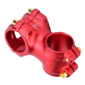 M Buder Mountain Bicycle Stem Aluminum Alloy ±7 Degree 31.8mm Cycling Short Handlebar Stem 45mm Length for Most Bike Road Bike Red Replacement Parts