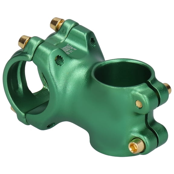 M Buder Mountain Bike Stem 31.8mm Aluminum Alloy Road Bicycle Handlebar Stem Plus Minus 7 Degree Replacement Part Green 45mm Length 1.8 inches 28.6mm Front Fork Caliber For Cycling Enthusiasts
