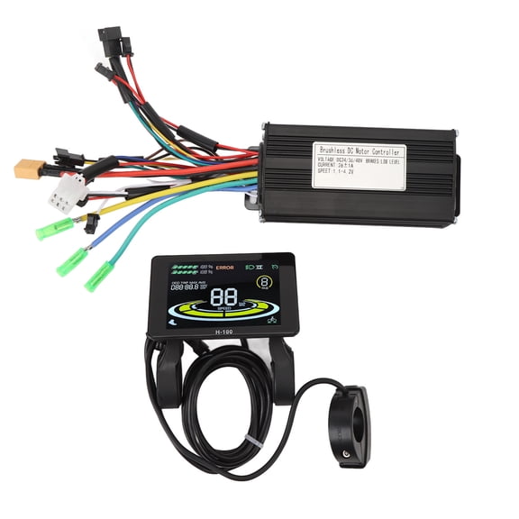 M Buder Mountain Cycle LCD Display Panel 26A 3 Mode Brushless Controller Kit for 36V 500W 48V 750W Motor[cite: 1]