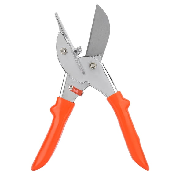 M Buder Multi Function Multiple Adjustable Angle Trunking Tube Trim Scissors 45~135 Degrees Handheld Cutter for Chamfers and Shoe Molds (23 inches / 58.4 cm) Black
