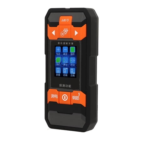 M Buder Multifunction Electronic Stud Finder Wall Scanner with LCD Display, Wood Metal AC Wire Sensor Detector for Home Improvement, Built-in 300mAh Battery, High Precision Handheld Tool