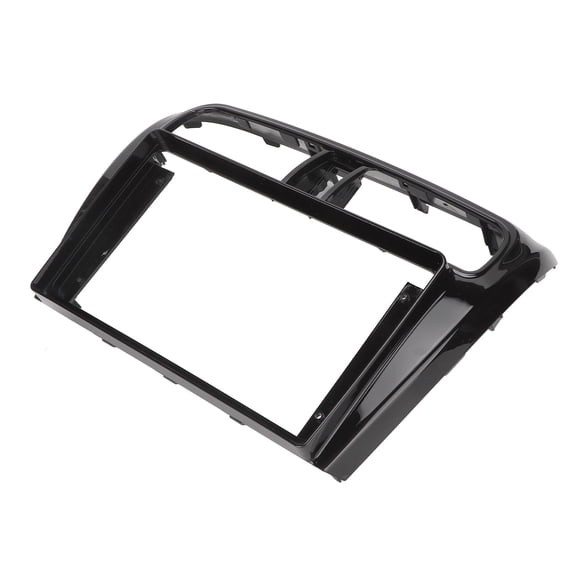 M Buder Navigation Panel Frame ABS Dashboard Trim Kit Replacement for MITSUBISHI Mirage 2012+ Space Star 2013+ Glossy Black Auto Interior Accessories Upgrade Cover