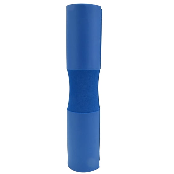 M Buder Neck Shoulder Protective Pad NBR Foam Non Slip Matte Appearance Sweat Absorbing Weight Lifting Bar Cushion Barbell Squat Pad 17.32 inches / 44 cm Blue