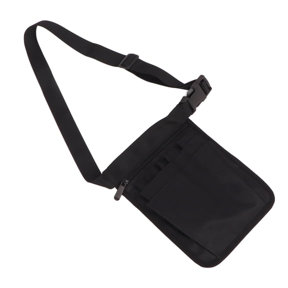 M Buder Nurse Waist Bag Belt Pouch Waterproof Nylon Fanny Pack with Adjustable Buckle Multiple Compartments Medical Organizer