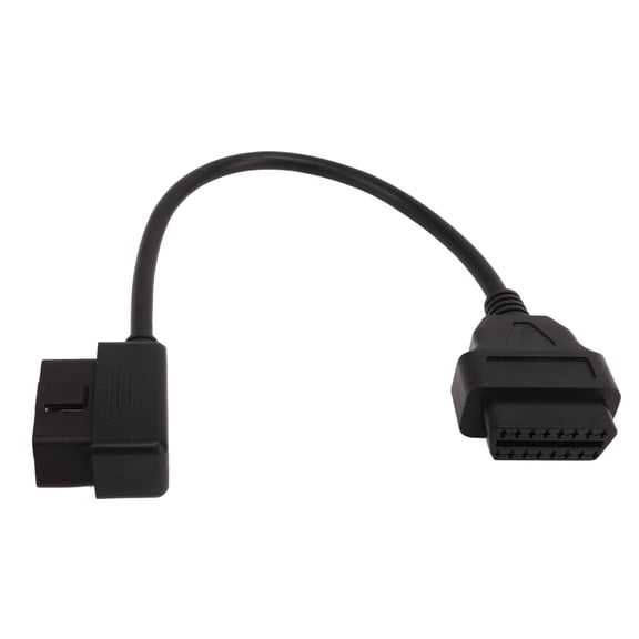 M Buder OBD2 Adapter Cable Flexible Stable Connection 16Pin Male to Female Extension Cable for Car Diagnostic Scanner Tools Automotive Replacement Parts (10 inches / 25.4 cm)
