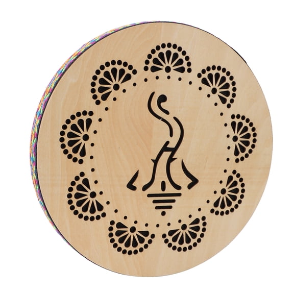 M Buder Ocean Drum 10 inches / 25.4 cm Maple Wood Sea Sound Musical Instrument Percussion for Performance