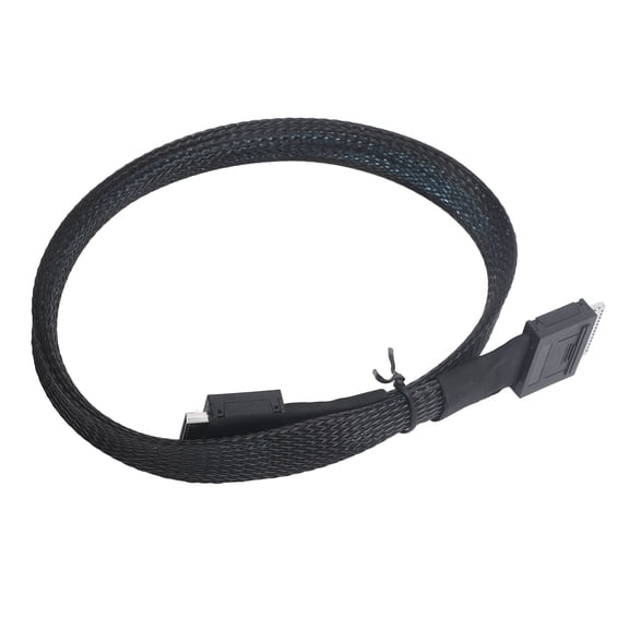 M Buder Oculink SFF 8611 8i to SFF 8611 8i Cable 1.6 ft / 0.5 m, 16Gbps Support SAS 3.0 4.0 SATA 3.0 Data Transfer Connection Cord for Server and PCIe Expansion Array Card