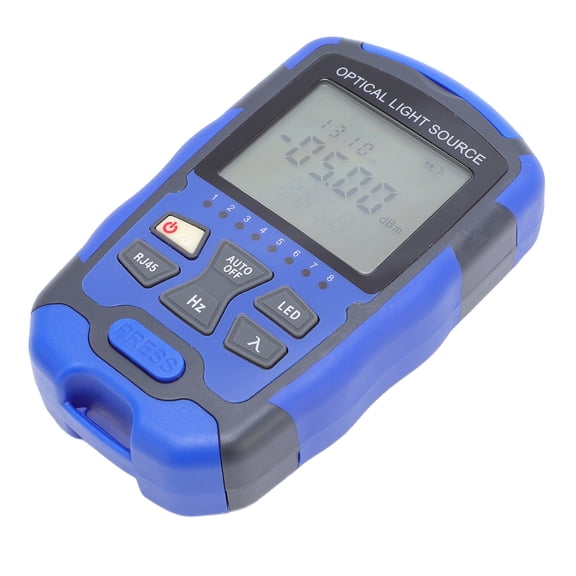 M Buder Optical Light Source Single Mode 1310nm 1550nm Double Wavelength Portable Fiber Optic Tester