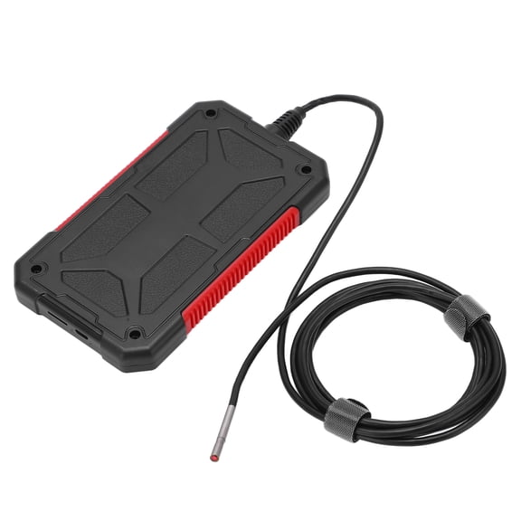 M Buder P40 Handheld Industrial Endoscope Inspection Camera with 4.3 Inch LCD Color Screen, Red 3.9mm Lens HD 1080P Waterproof Borescope for Automobile Repair and Equipment Maintenance (2m / 6.56 ft)