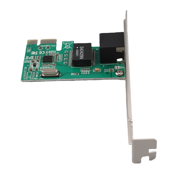 M Buder PCIE Net Card, 10M/100M Fast Ethernet Network Adapter with PCI Express X1 Interface, High-Performance Desktop PC Computer Accessories for Seamless Wired Connectivity