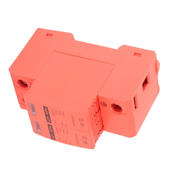 M Buder PV Surge Protection Device Photovoltaic Circuit Breaker Protector 2P 20-40KA DC 500V Rail Installation LD1-40PV
