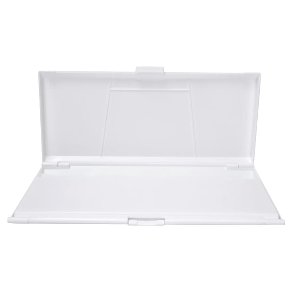 M Buder Paint Palette Portable White Plastic Tray Box 24-Grid Watercolor Drawing Painting Art Tool Supplies[cite: 1]