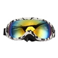 thumbnail image 1 of M Buder Pet Glasses UV Protection Windproof Dog Goggles Sunglasses Zebra Pattern Frame Red Lens, One Size (7 inches / 18 cm), 1 of 9