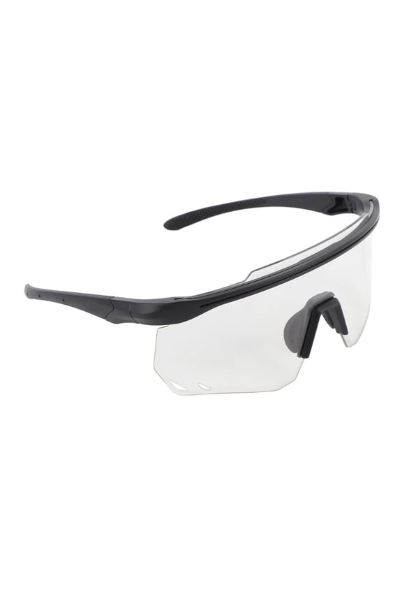 Photochromic Bike Sunglasses TR90 Frame PC Lens Anti Fog Windproof Cycling Glasses for Men Women Outdoor Sports Black 7.48 inches / 19.00 cm Lightweight Gear