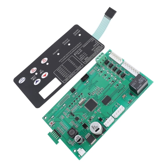 M Buder Pool Heater Control Board with Switch Membrane Pad 42002-0007S Replacement Kit for Pentair MasterTemp NA LP Series Spa Heater Reliable ABS Circuit Assembly